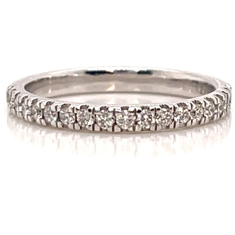 Bremer Jewelry Half Anniversary Diamond Wedding Ring in Platinum (0.30ctw)