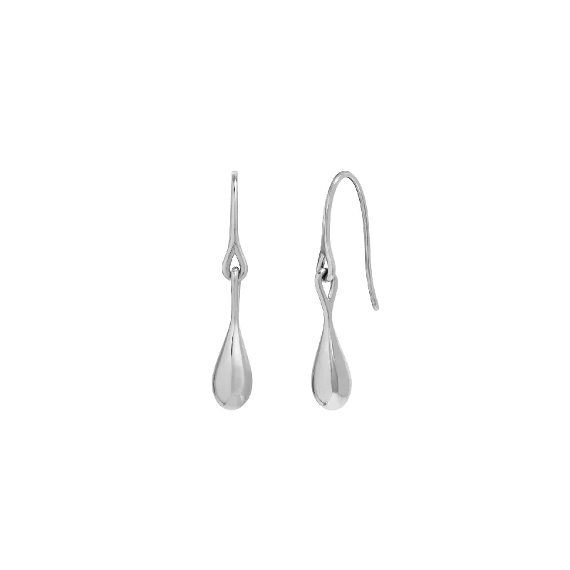 WaterDrop Small Earrings in Sterling Silver